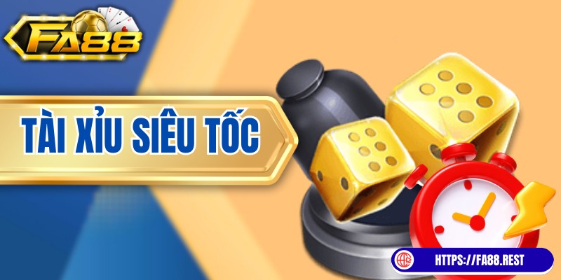 Tài Xỉu Siêu Tốc FA88 – Đánh Nhanh Và Ăn Gọn Trong 23 Giây!